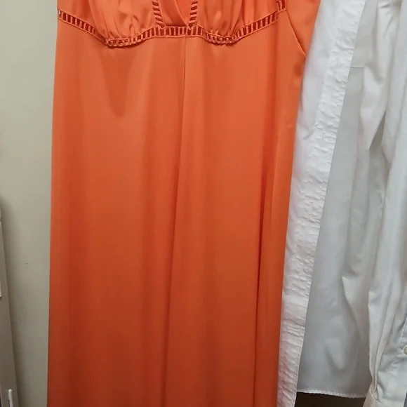 PERHAPS MY VERY FAVORITE:  VANITY FAIR GOWN WITH EXQUISITE NECKLINE SIZE… - Picture 14 of 14